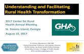 Understanding and Facilitating Rural Health Transformation and...RUPRI Center for Rural Health Policy Analysis University of Iowa | College of Public Health clint-mackinney@uiowa.edu