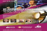 ST. JOHN BOSCO CONFERENCE - Catechetics … · ¨ Legal Issues for PCLs: Ecclesial & Civil ¨ Liturgical Components of the Christian Initiation Process ¨ Liturgy: The Prime Means