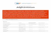 Open Budget Survey 2015 Afghanistan...Open Budget Survey 2015 Afghanistan Section 1. Public Availability of Budget Docs. “Section One: The Availability of Budget Documents” contains