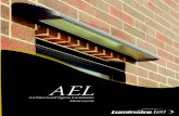 AEL · The LED version of our AEL will be available in October 2009. Please see AEL LED brochure for details. Mounting Bracket Details AEL 36 AEL 48 AEL 72 Battery Options The AEL