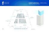 TOWER FLOOR PLAN | CORE & SHELL · Floor 49 Elevator Bank C (FL42-FL51) 2
