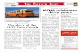 Preserving Transit History MTHA celebrates thirty years · 2019. 2. 11. · shine car shows or community festivals. At each bus, small groups of ... • Nostalgia Cruiser It began