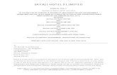 SAYAJI HOTELS LIMITED€¦ · Sayaji Hotels Management Limited and their respective Shareholders and Creditors under Sections 230 to 232 read with Section 52 and 66 and other applicable