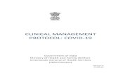 CLINICAL MANAGEMENT PROTOCOL: COVID-19 · Page | 9 Apply standard precautions Apply standard precautions according to risk assessment for all patients, at all times, when providing