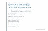 Recombinant Bovine Somatotropin (rbST): A Safety Assessment€¦ · 2/26/2010  · (Committee for Veterinary Medicinal Products), South Korea and the United States, have determined