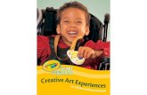 C r ea t i v Art Expe rience s · activities painting Painting with brushes and a variety of tools is a satisfying activity that engages developing artists. Indoors or out, painting