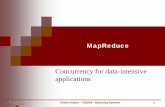 Concurrency for data-intensive applicationscourses.cs.vt.edu/cs5204/fall10-kafura-BB/... · Allow common but complex application requirements (e.g., distribution, load balancing,