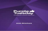 Purple Tuesday Brochure · 2020. 2. 13. · Purple Tuesday was created and is co-ordinated by Purple, a fast-growing disability organisa on working withbusinessestoconvertstrategicintentintoasetof