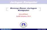 Jaringan Komputer - eprints.dinus.ac.ideprints.dinus.ac.id/6252/1/Bab_1._Konsep_Dasar_Jarkom.pdf · S3-Teknologi Informasi MMU Malaysia (lulus 2012) Research Interest : Mobile Multimedia