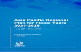Asia Pacific Regional Plan for Fiscal Years 2021-2025 · through the Asia Pacific Internet Governance Academy (APIGA) ICANN newcomers demonstrate basic knowledge of the DNS as well