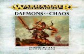 DAEMONS OF CHAOS - games-workshop.com€¦ · Warhammer Age of Sigmar Games Workshop Ltd 015 EINLEITUNG Die Dämonen des Chaos sind die höllischen Dienerwesen der Dunklen Götter