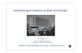 Contributo para a História do AVAC em Portugal...Contributo para a História do AVAC em Portugal Apresentação de Alberto Jorge de Sá Borges Especialista em Engenharia de Climatização