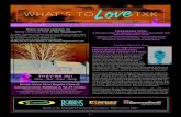 WHAT’S TO TXK · PDF file 22/01/2018  · What’s to Love TXK • A WeeklyLIFT brought to you by Leadership Texarkana Week of January 22-28, 2018 p. 2 A T-TOWN TOP TEN THINGS TO