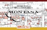2017 - 2018 Biennial Report - Montana Legislature · 2018. 8. 27. · Montana Heritage Preservation and Development Commission (MHC) Biennial Report to the Legislature In 1997, the