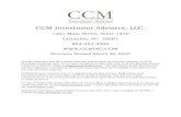 CCM Investment Advisers, LLC. - lfg Investment Advisers, LLC..pdfCCM manages a variety of equity, fixed income, and balanced accounts for institutional and individual investors. CCM