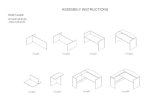 RUCTIONS T ASSEMBLY INS - Cherryman Industries€¦ · ruby/jade r124/r122/r125 j124/j122/j125 . assembly instructions jade j124/j126 step 01 step 02 step 03 step 04 step 05 step