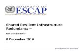 Shared Resilient Infrastructure Redundancy...Telecommunications law mandates infrastructure sharing. March 2016 there were 3.112 million ISP/PSTN users (BTRC). Not open access. Cambodia
