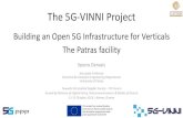 The 5G-VINNI Project - ITU · 2018. 10. 11. · City Cloud Services IoT Services Analytics City dashboards Core network Network mgmt Device mgmt M Gateway wireless BLE Local gateway