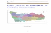 PLANO DISTRITAL DE EMERGÊNCIA DE PROTEÇÃO CIVIL DO PORTOplanos.prociv.pt/Documents/131741393760201841.pdf · Tabela II.21 – Outras infraestruturas no distrito do Porto .....