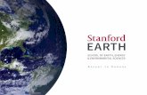 Report to Donors - Stanford Earth€¦ · teaching of the Stanford School of Earth, Energy & Environmental Sciences during the 2014-15 academic year. In our first-ever annual Report