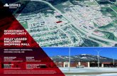 INVESTMENT OPPORTUNITY - cwed.reapplications.com · INVESTMENT OPPORTUNITY FULLY LEASED ENCLOSED SHOPPING MALL 1300 SHOPPERS PARK MALL, GRANDE CACHE, AB Brandon Kuhn Associate 780