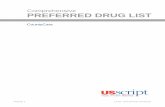 Comprehensive PREFERRED DRUG LIST - Envolve Health...DECON-A LIQUID 2-5 MG/ML BRAND ... complete ready-to-use enema enema 7-19 gm/118ml generic docusate sodium (cap 250 mg, tab 100