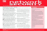 network SECURITY...2 Network Security October 2019 Editorial Office: Elsevier Ltd The Boulevard, Langford Lane, Kidlington, Oxford, OX5 1GB, United Kingdom Fax: +44 (0)1865 843973