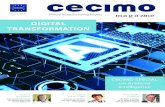 DIGITAL TRANSFORMATION - CECIMO · through digital industrial platforms - page 14 . Fostering data sharing between companies in Europe ... as the necessity to improve the business