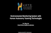 Environmental Monitoring System with Human Autonomy ......80 70 70 60 60 50 50 ppmv 40 40 30 30 20 20 10 ppmv 10 0 0 Jan18Sep18 - City/County Portion-Sunshine Canyon Landfill-Integrated-TOC