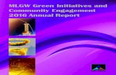 MLGW Green Initiatives and Community Engagement 2016 … Initiative... · 2017. 9. 27. · MLGW Green Initiatives and Community Engagement 2016 Annual Report. MLGW is Committed to