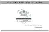 MARTES 18 DE AGOSTO DE 2020 PERMANENTEcongresodurango.gob.mx/Archivos/LXVIII/GACETAS/Gacetas... · 2020. 8. 18. · 4 c. orden del dÍa sesiÓn de la comisiÓn permanente h. lxviii