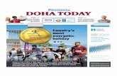 DOHA TODAY€¦ · Ezdan Mall Company is organising energetic and engaging activities to celebrate National Sport Day at all Ezdan Malls (Al Gharaffa and Al Wakra). The events will