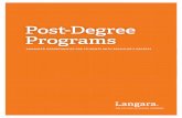 Post-Degree Programs · Advanced Option: Project Management Certificate Students have the option to add an Advanced Project Management certificate to their program. Course work ...