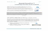 QuickTimePro™ - Molecular Virology · For example, QuickTime was a common engine driving movies within PowerPoint on Macintosh and Windows (95, 98, 2000) until Microsoft decided