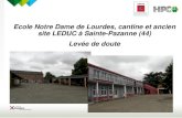 New Ecole Notre Dame de Lourdes, cantine et ancien site LEDUC à … · 2019. 8. 30. · 9 Résultats investigations : Eaux souterraines Au droit du site Leduc (Pz1 à Pz5) : 22 substances