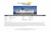 Mariner 37 Seville Pilothouse - Curtis Stokes Yacht Brokerage · 2015. 1. 17. · Step up several steps to the pilothouse and find the full console with helm seat starboard forward,