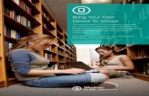 Bring Your Own Device To School - Microsoft€¦ · BYOD to school education briefing paper2 Bring Your Own ... considering allowing students to bring their own devices, and ... effective