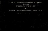 EDNA ST. VINCEN MILLAY€¦ · by edna st. vincent millay . the harp-weaver and other poems second april . renascence and other poems . a few figs from thistles . aria da capo: a
