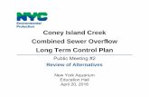 Coney Island Creek Combined Sewer Overflow Long Term ......1200 lf micro-tunneled gravity 5.5’ diameter conduit and dewatering force-main Vertical Shaft Avenue V PS %Capture (Volume)