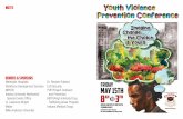 Youth Violence Prevention ConferenceIndiana Medical Group NOTES DONORS & SPONSORS Prevention Conference Youth Violence ADULT SESSIONS 8:00am–8:40am Check-In/Continental Breakfast