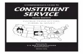A Comprehensive Guide To CONSTITUENT SERVICE · Hickory, North Carolina, who contributed to this manual. They are: Tommy Luckadoo (editor and layout); Lisa Cook; Gayle Eckard; David