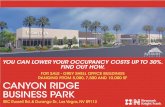 FOR SALE - GREY SHELL OFFICE BUILDINGS CANYON RIDGE ......business park sec russell rd. & durango dr., las vegas, nv 89113 for sale - grey shell office buildings ranging from 5,000,