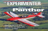 The Spirit of Homebuilt Aviation Panther · The Spirit of Homebuilt Aviation I EXPERIMENTER Vol.3 No.1 I January 2014 PantherThe Sport Performance A Corvair-powered delight Frank