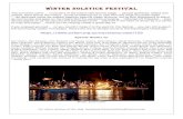 WINTER SOLSTICE FESTIVAL - Scotland Island · 2018. 10. 12. · winter solstice festival The sunshine came…. musicians of the Island claimed the stage ….people gathered, talked