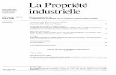 La Propriété Industrielle - WIPOcipales activités de l'OMPI en général et dans le domaine de la propriété industrielle. Les activités menées dans les domaines du droit d'auteur