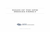 RULES OF THE GPW INDICES FAMILY · Regulation (EU) 2016/1011 of the European Parliament and of the Council of 8 June 2016 on indices used as benchmarks in financial instruments and