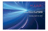 NJIT’s 6 Annual Innovation Day 2018centers.njit.edu/uri/sites/uri/files/Innovation Day 2018program_4 12 18 (2).pdfSaikat Pal, Department of Biomedical Engineering (CS) Project: Transfer