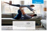 Residential and Light Commercial Ductless Systems Cataloggreentechvac.com/wp-content/uploads/2019/09/Midea_328-30-0499-… · Why Choose a Ductless System? Ductless systems can also