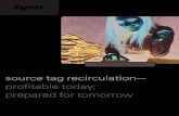 source tag recirculation— profitable today; prepared for ...d3fi73yr6l0nje.cloudfront.net/Lists/TRS-ResourceAssetsLib/... · New Sensormatic tags, backed by a Tyco-owned network
