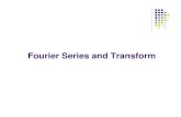 Fourier Series and Transform - math.utah.edugustafso/s2014/3150/slides/fourierSeri… · Fourier series For any function f(x) with period 2π(f(x) = f(2π+x)), we can describe the